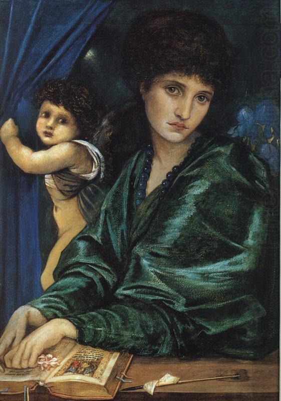 Burne-Jones, Sir Edward Coley Portrait of Maria Zambaco china oil painting image